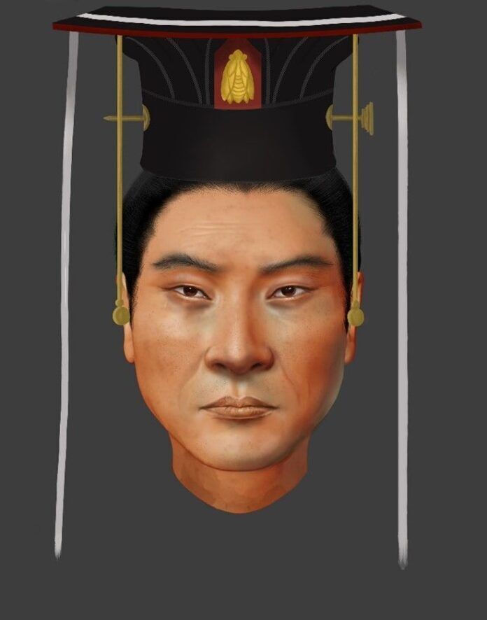 Rekonstrukcija lica cara Wua