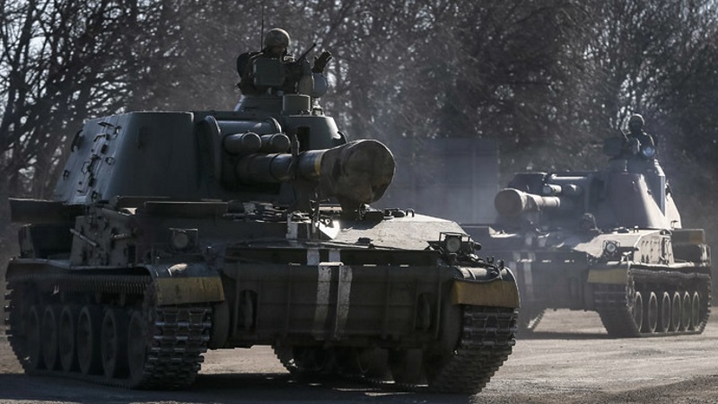 Ukrainian Army Retreat