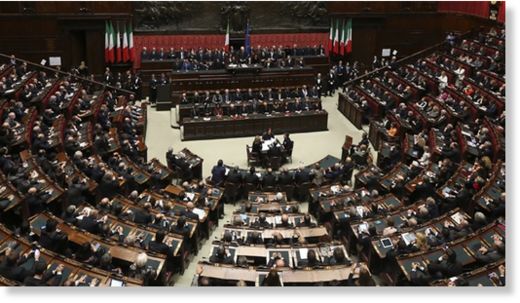 Italian parliament, recognition of Palestine