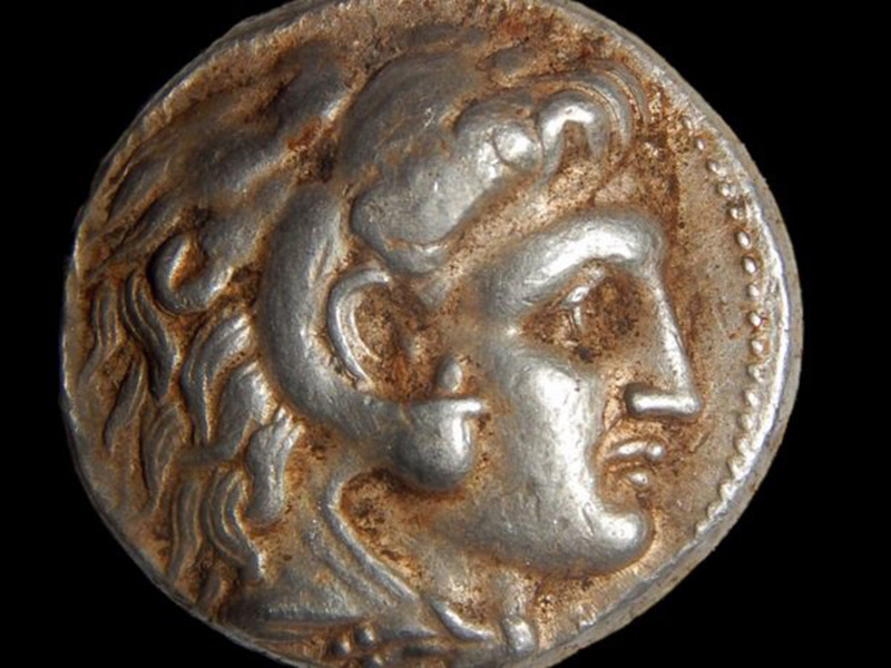 Novčić s likom Aleksandra Velikog pronađen u Izraelu.