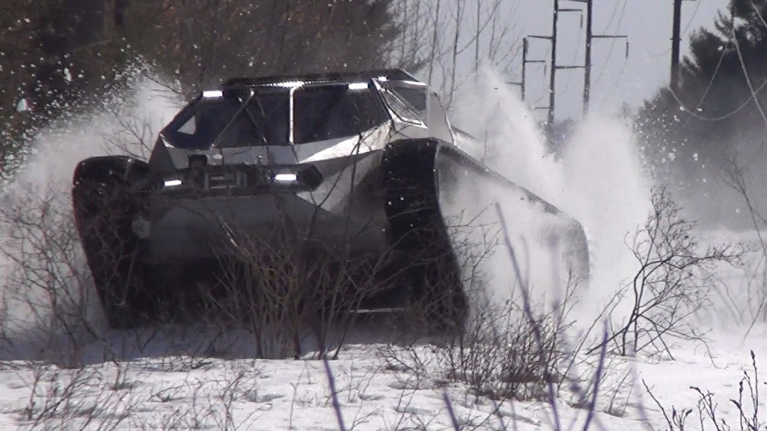 Ripsaw EV-2: Idealno vozilo za Ledeno doba.