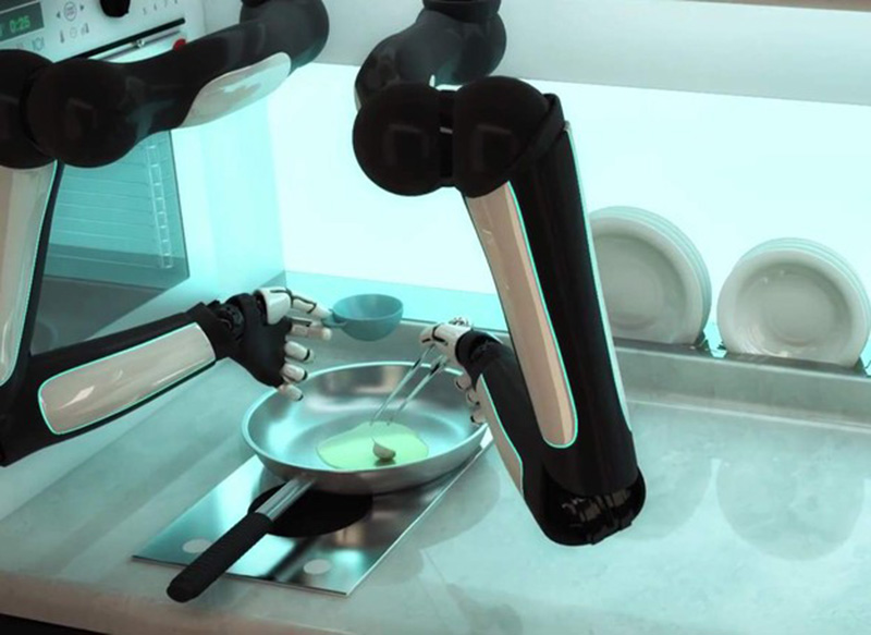 Robot kuhar u našim domovima do 2017. godine.