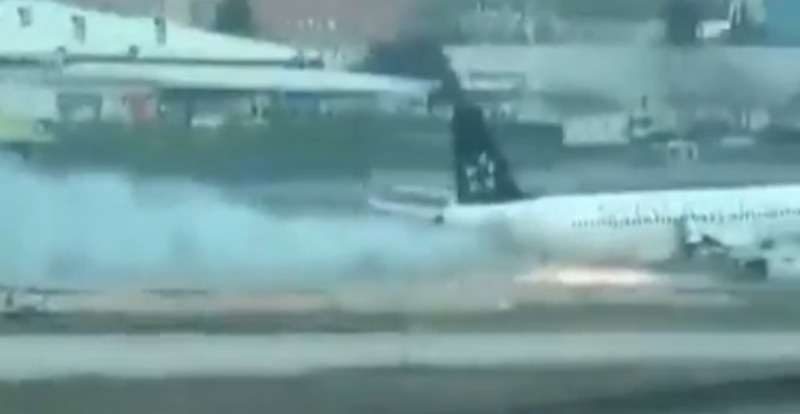 Zapalio se motor putničkog aviona Turkish Airlinesa.