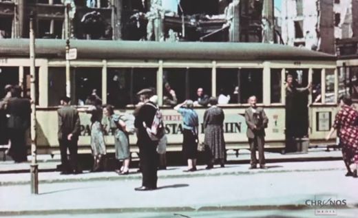 Rijetke snimke u boji otkrivaju kako je izgledao Berlin u srpnju 1945..