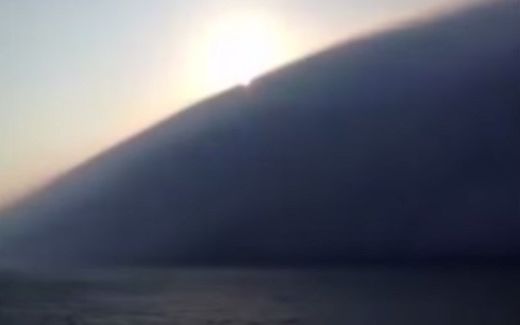 SAD: Rijedak prizor zida od magle na obali u New Jerseyu