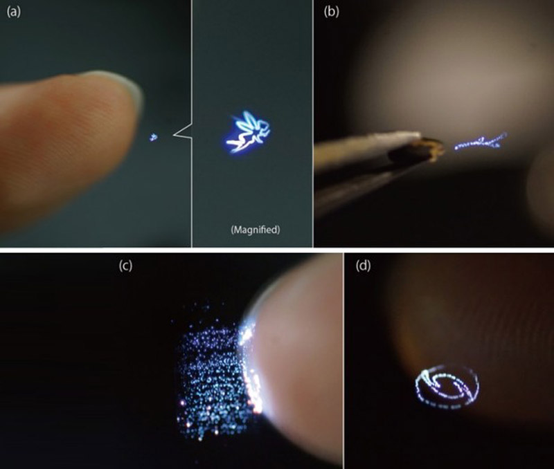 Japanski znanstvenici napravili 3D hologram u zraku kojeg možete dodirivati.