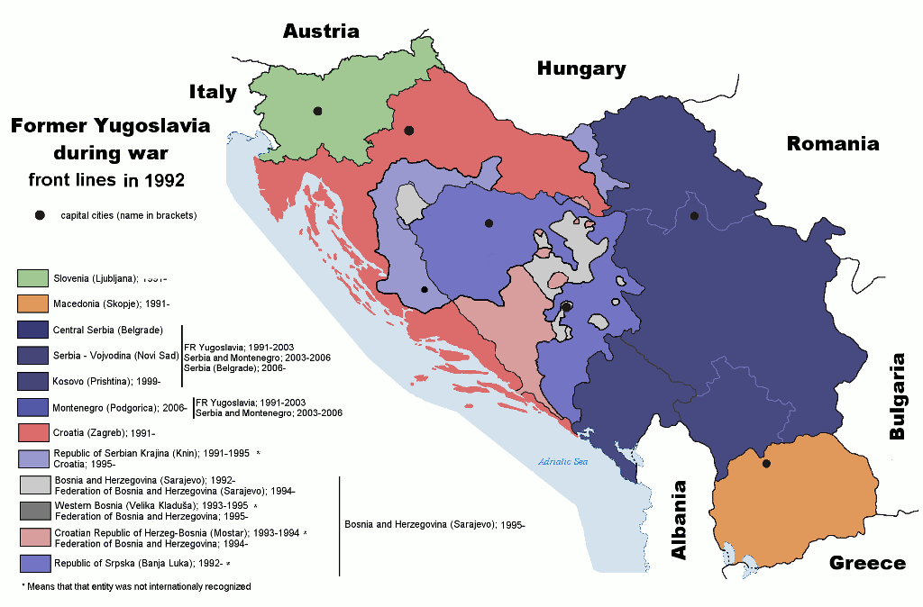 yugoslavia war 1992
