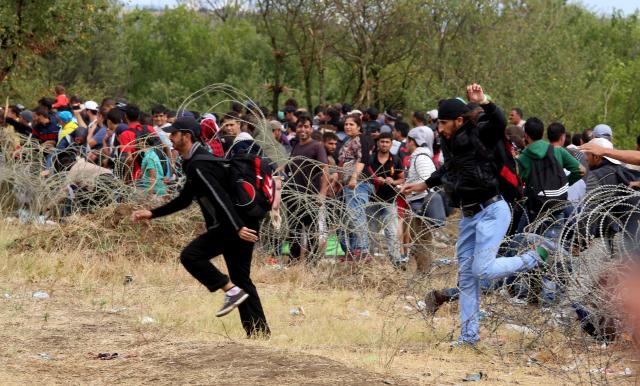 macedonia migrants