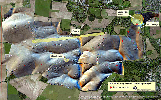 Durrington Walls Location map