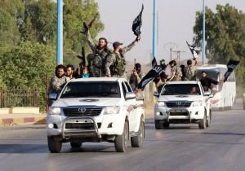Isis white toyotas Syria