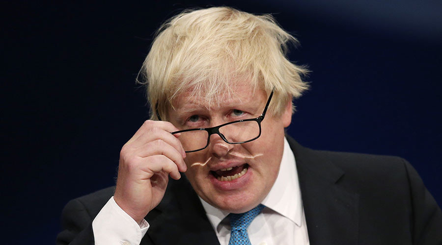 London's Mayor Boris Johnson
