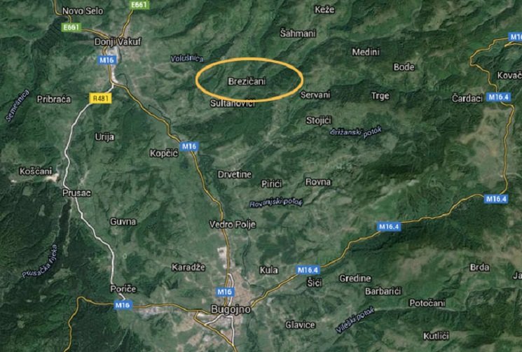 Navodni teroristički kamp u Brezičanima BiH