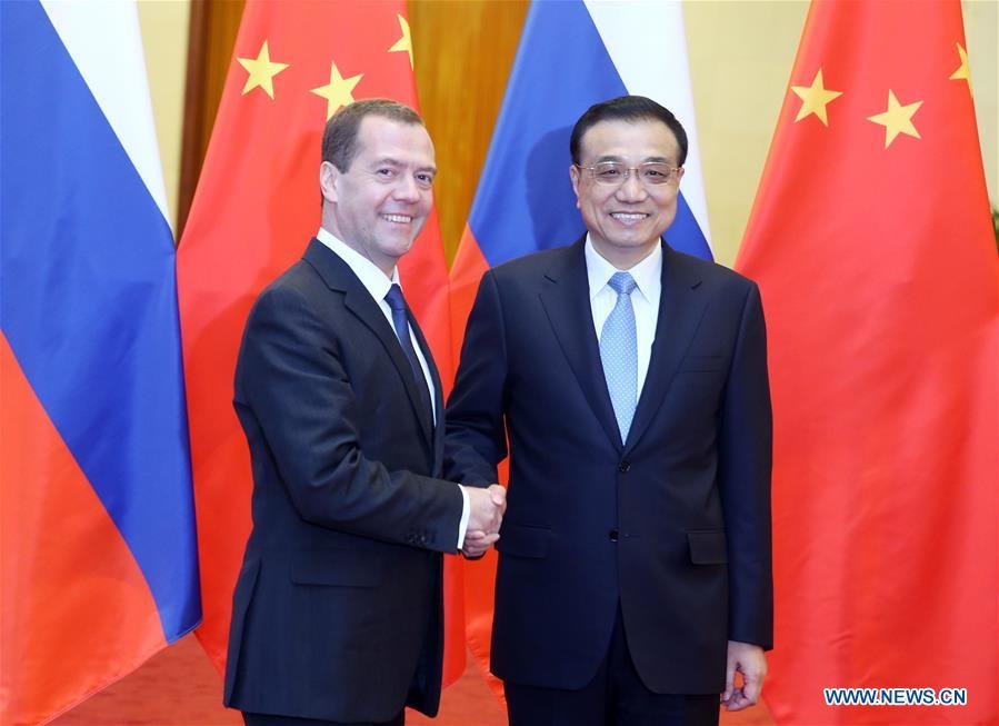 Medvedev Kina