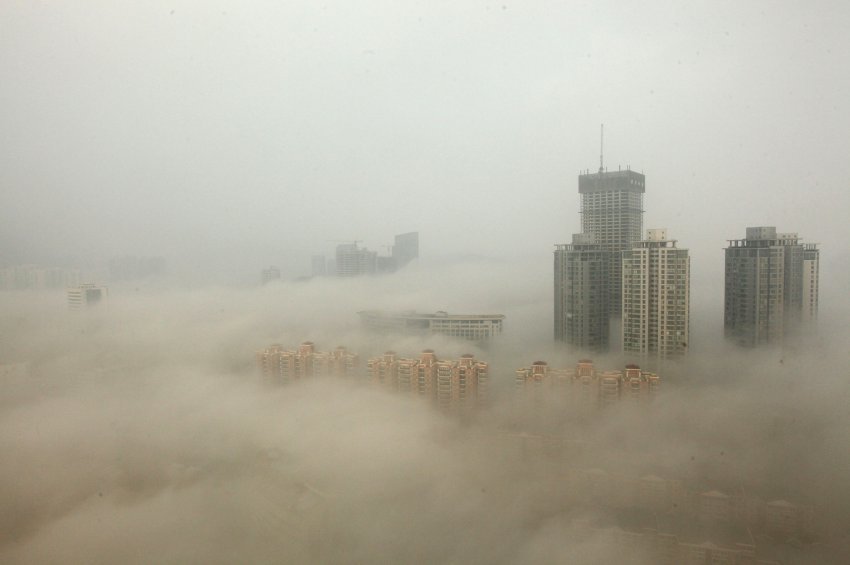 Peking smog