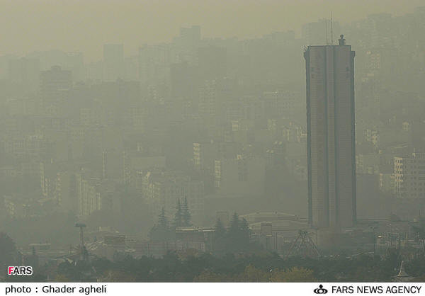 Teheran smog