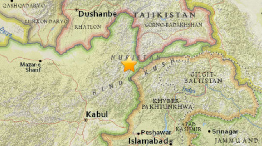 Na sjeveru Afganistana potres magnitude 6,2 