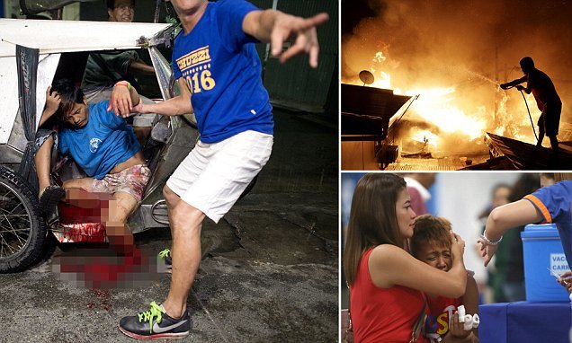 Doček Nove godine prelazi u tragediju na Filipinima jer su  mještani koristili petarde za obranu od zlih duhova, stotine je povrijeđeno i 1000 domova spaljeno