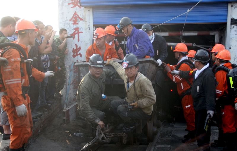 urušavanje rudnika kina
