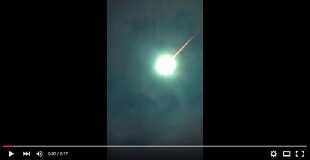 Fire In The Sky Huge Meteor Lights Up Argentina