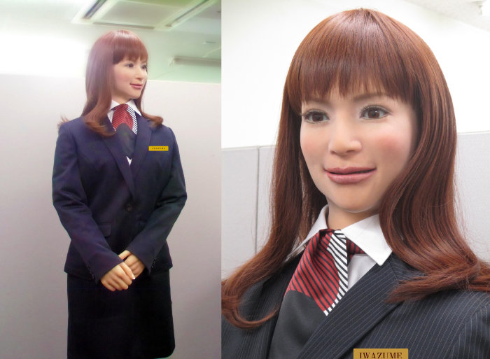 In the prefecture of Nagasaki Japanese have opened five star hotel in which instead of the usual staff working robots.
