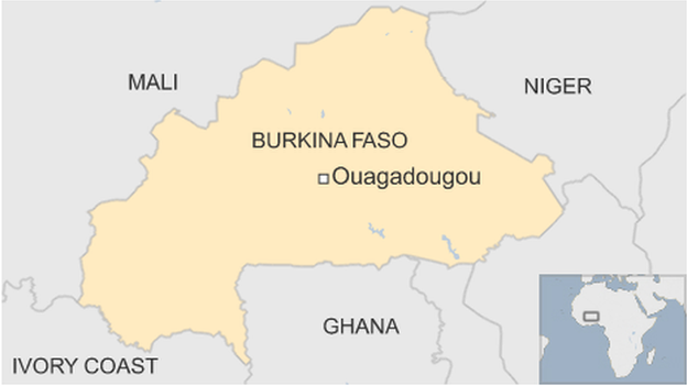 Klikni za povećanje Burkina Faso: Napad u glavnom gradu