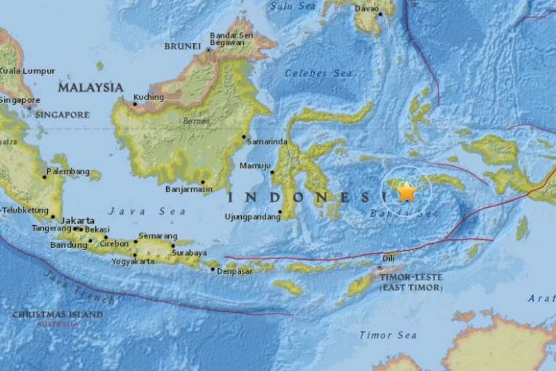 Potres Indonezija
