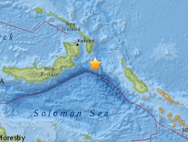 Potres Papua Nova Gvineja