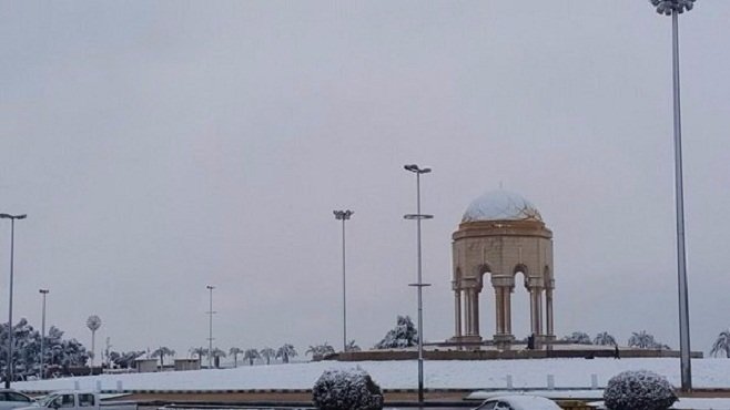 U Kuvajtu i Saudijskoj Arabiji snijeg