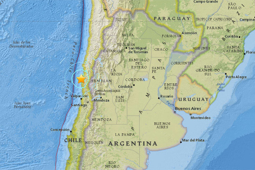 Zemljotres od 6,3 stepena po Rihteru pogodio je centralni region Čilea