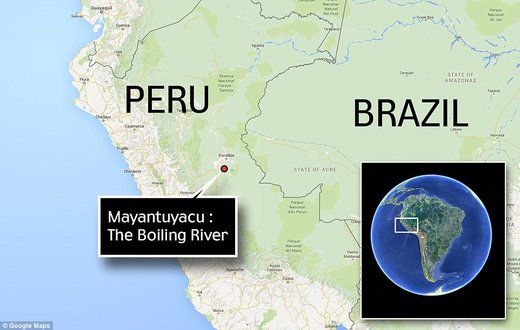 Nije samo peruanska legenda: U srcu Amazonije pronađena ključala rijeka 