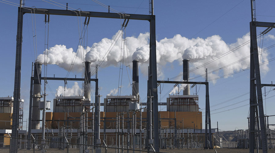 coal-burning power plant