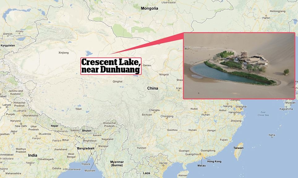 Smaragdni dragulj u pijesku: Jezero u kineskoj pustinji postoji najmanje 2000 godina