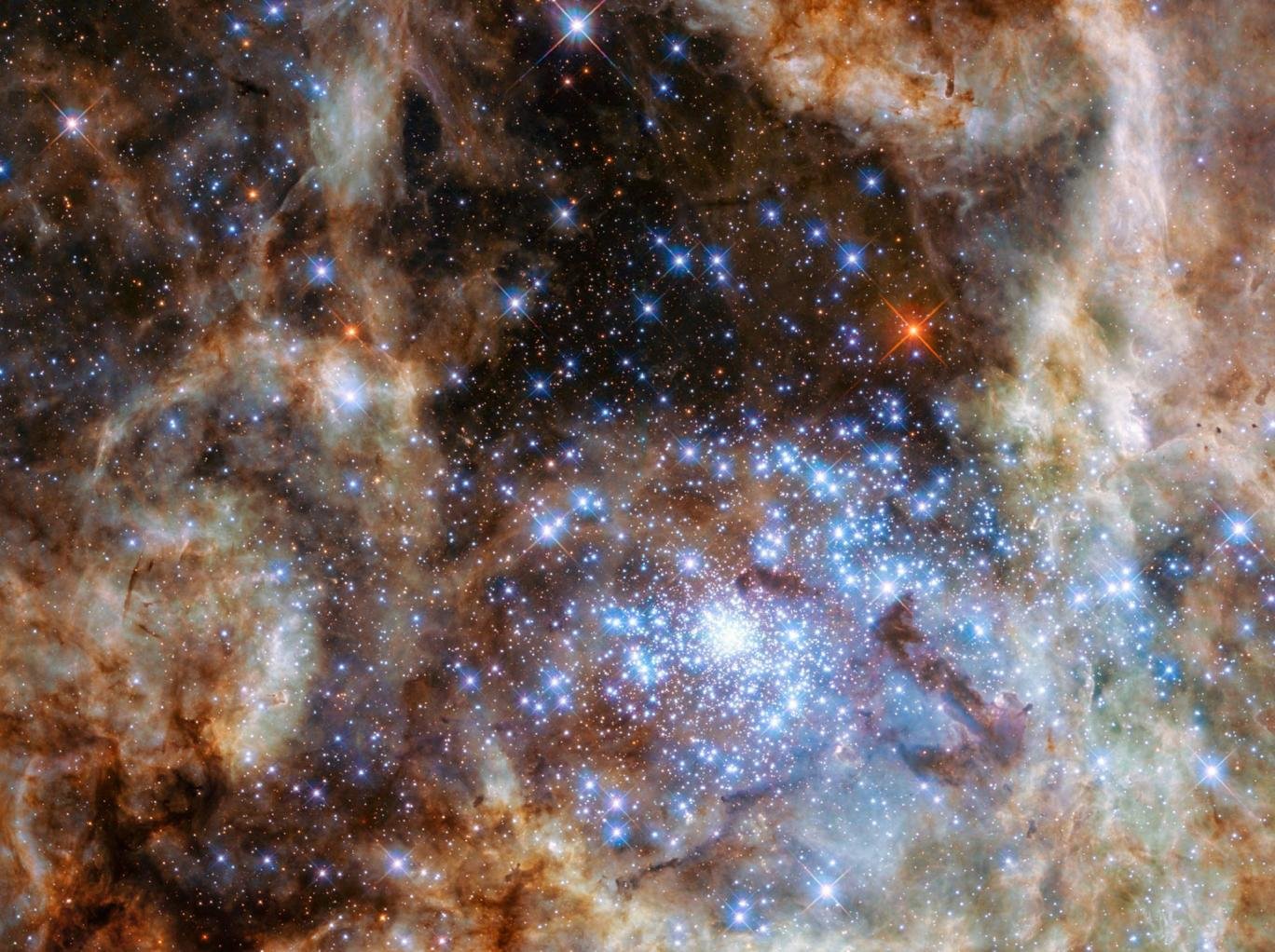 Teleskop Hable uočio 9 ogromnih zvijezda, 30 miliona puta svijetlije od Sunca
