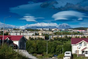 Lenticular cloud Kamchatka