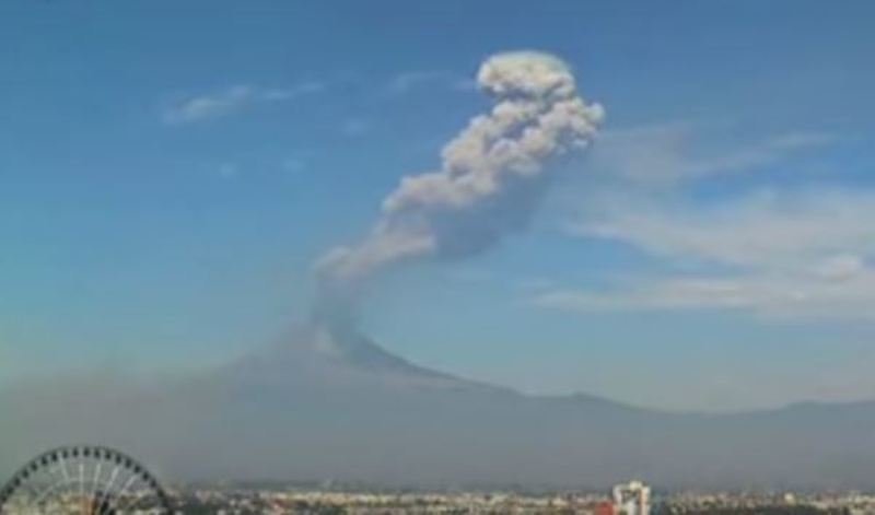 Meksiko: Vulkan Popocatepetl ponovo aktivan
