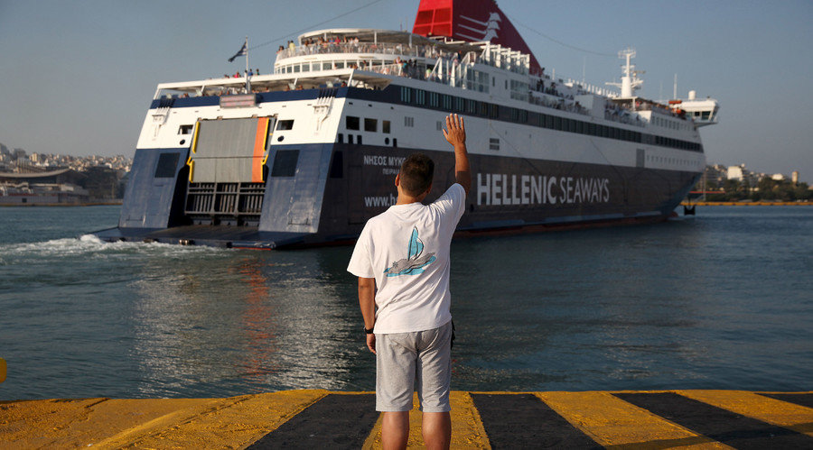 port of Piraeus, Greece