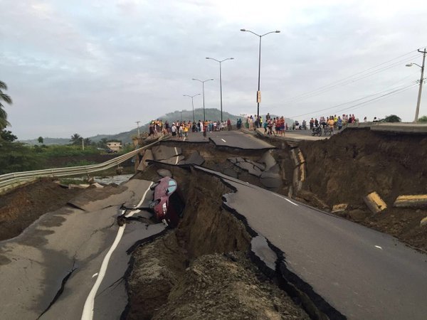 Ekvador: 230 naknadinih potresa magnitude od 3,5 do 6,1