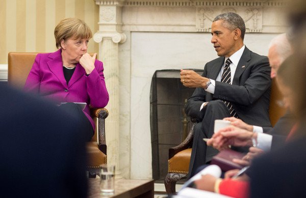 Merkel Obama 