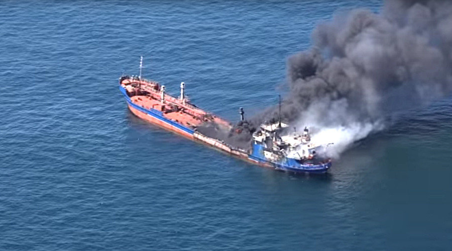 Kaspijsko more: Na ruskom tankeru izbio požar