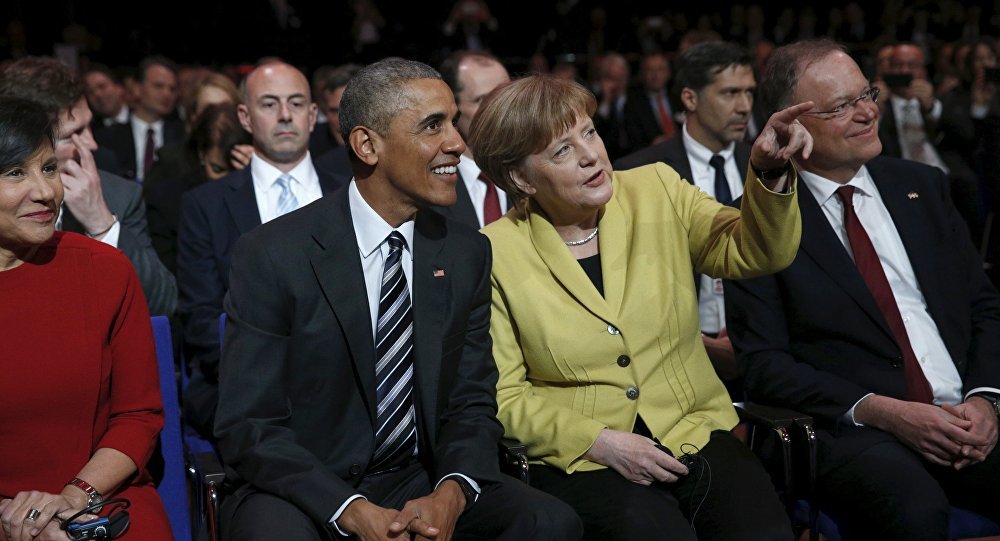 Obama Merkel