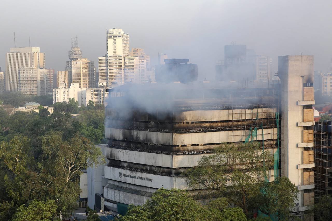 Indija: U ogromnom požaru uništena zgrada muzeja u Nju Delhiju