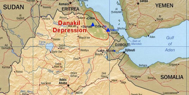 Najmanje tri ekstremna ekosistema: Počela istraživanja Danakil depresije u Africi