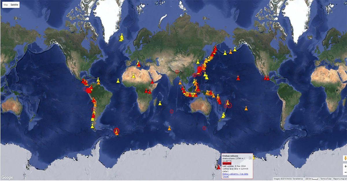 Dramatično povećanje vulkanskih erupcija diljem svijeta