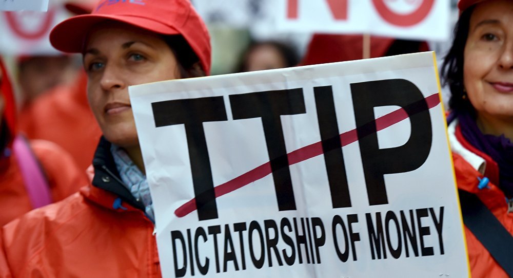 TTIP failure europe protests
