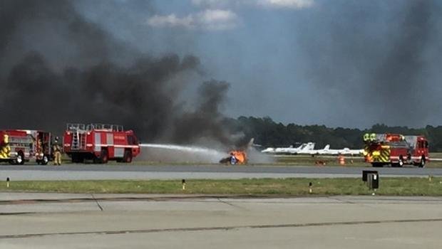 U Atlanti pao avion tokom vazdušnih akrobacija, pilot poginuo