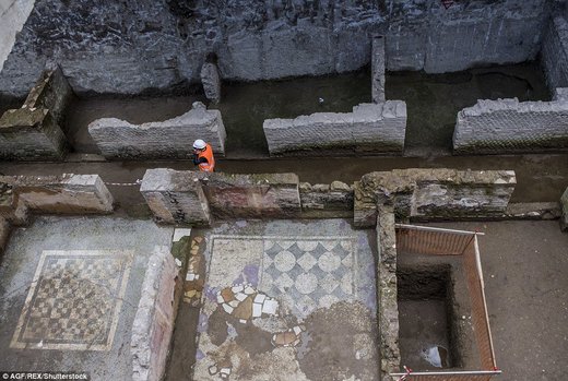 Tokom izgradnje linije metroa u Rimu otkriveno vojno naselje Pretorijanske garde iz II vijeka