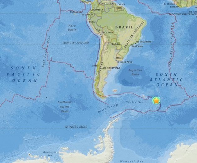 Zemljotres magnitude 7,2 pogodio Antarktik