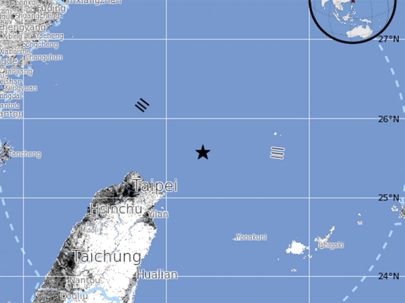 Snažan zemljotres magnitude 6,1 pogodio Tajvan