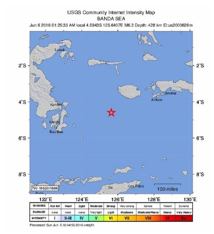 Potres magnitude 6,3 pogodio Indoneziju