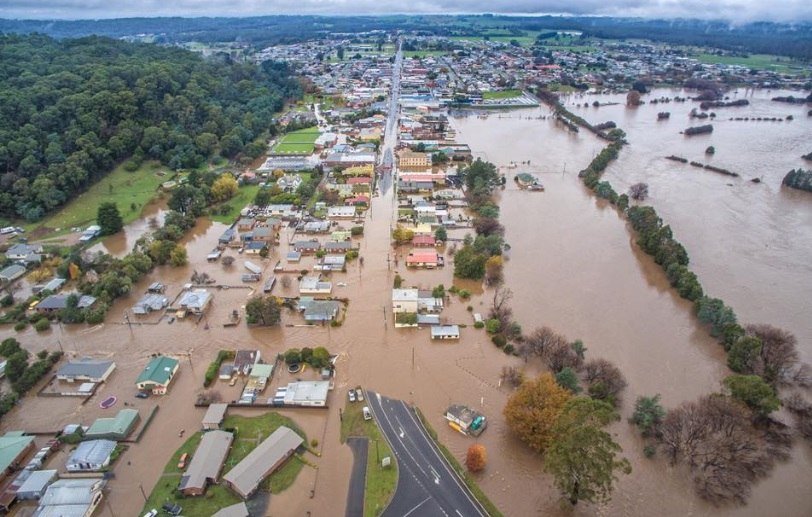 Sjeverna Tasmanija suočava se sa najtežim poplavama u posljednjih nekoliko desetljeća